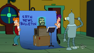 Illustration for article titled On Futurama, an evil alien overlord just wants someone to boss him around